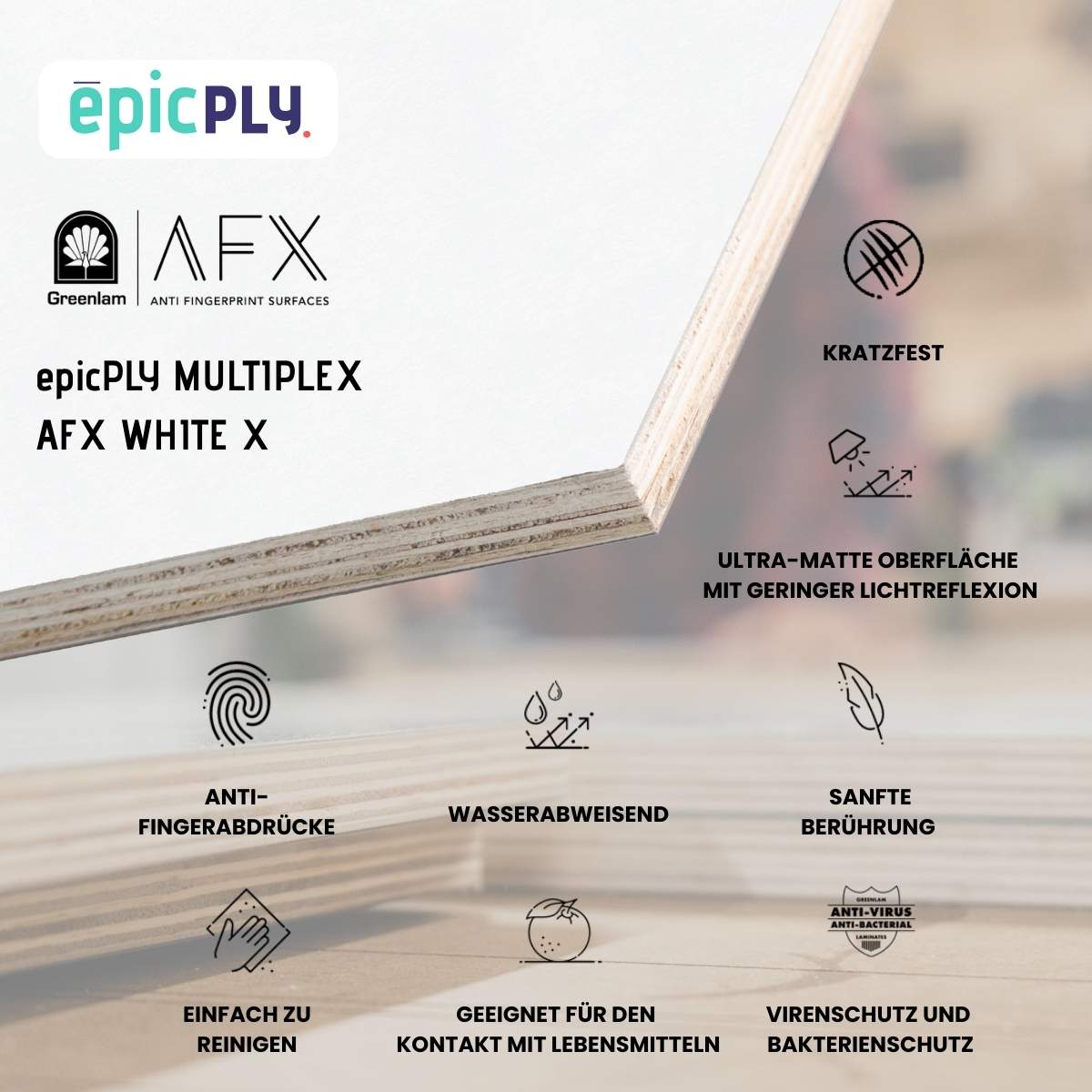 epicPLY Multiplex - AFX White X