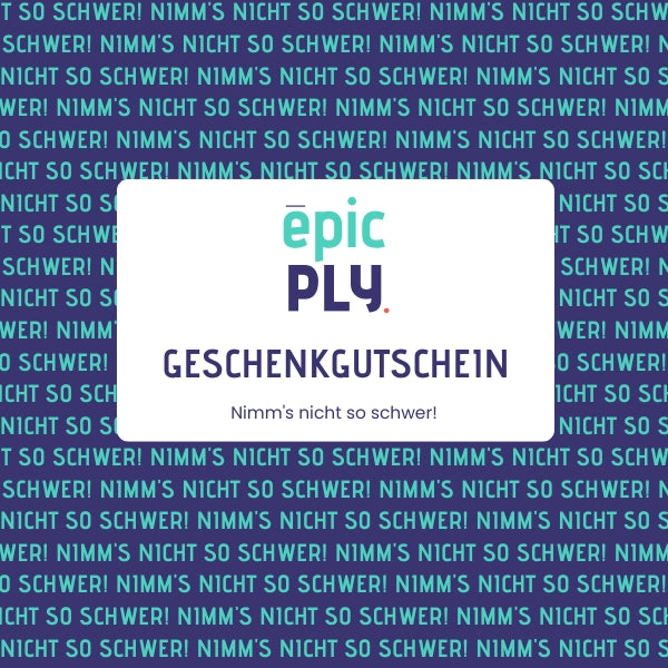 epicPLY Geschenkgutschein