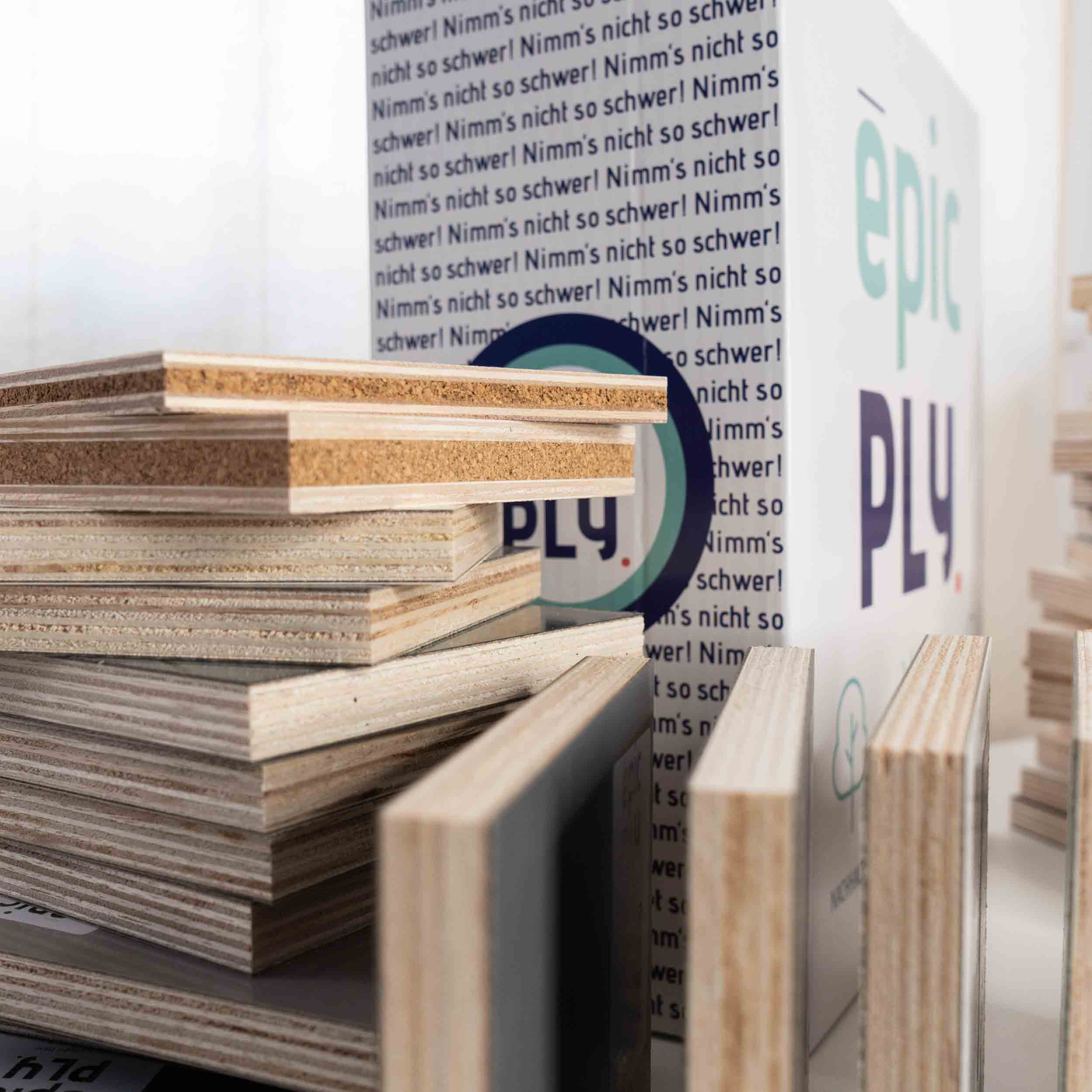 epicPLY Multiplexplatte Musterkollektion