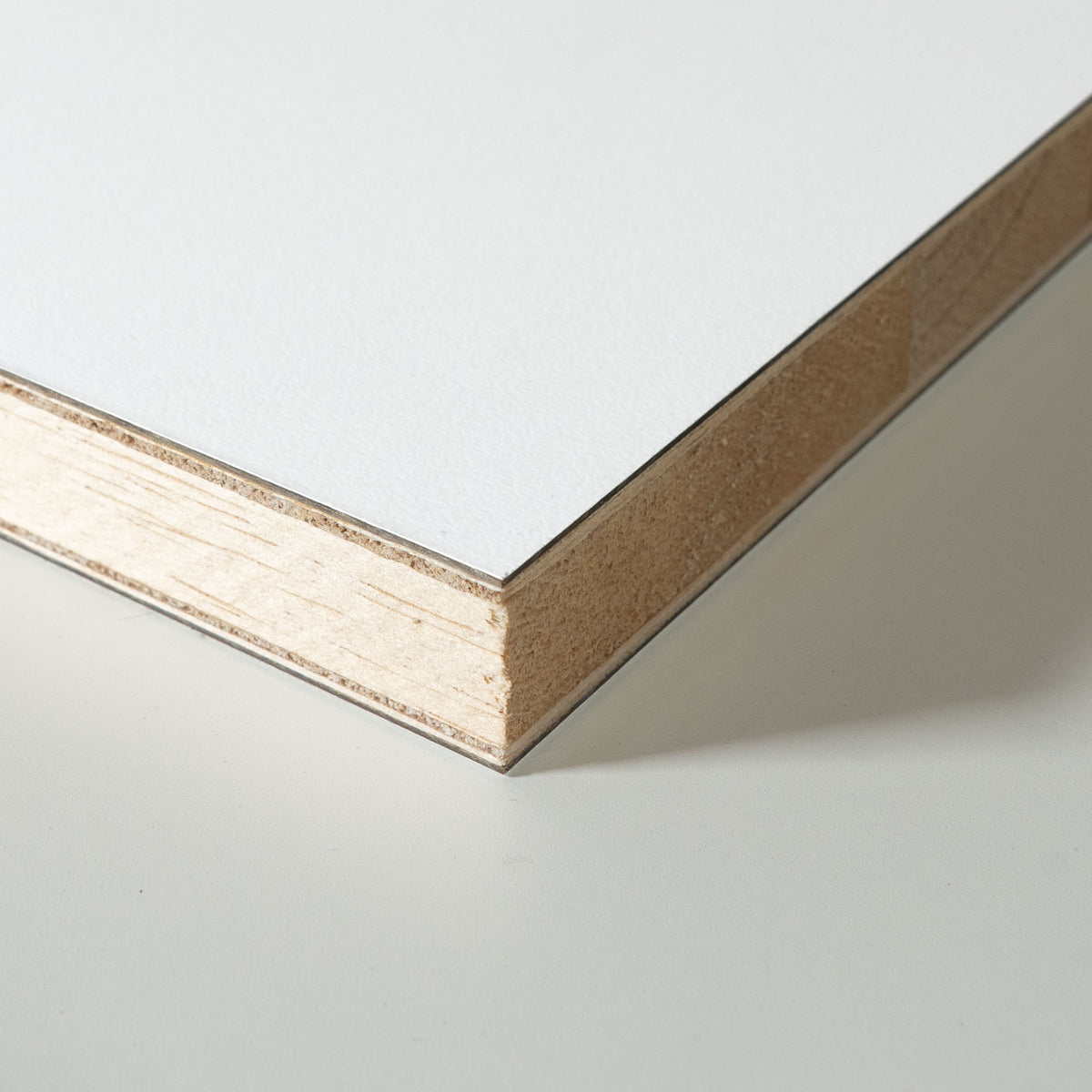 epicPLY Tischlerplatte - Weiß Perlmatt