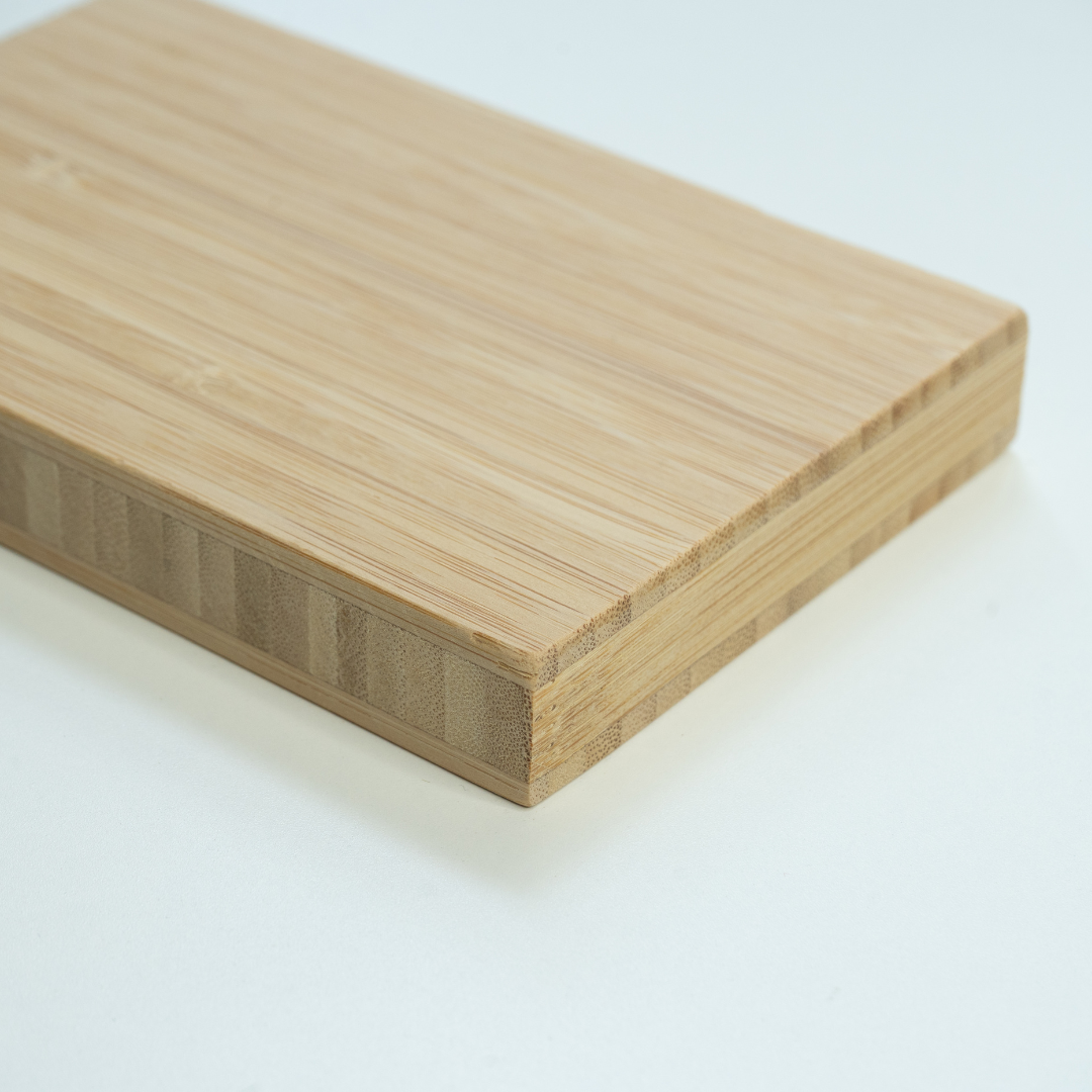 MOSO® Bambus 3-Schicht Massivholzplatte - Hochkantlamelle ecru