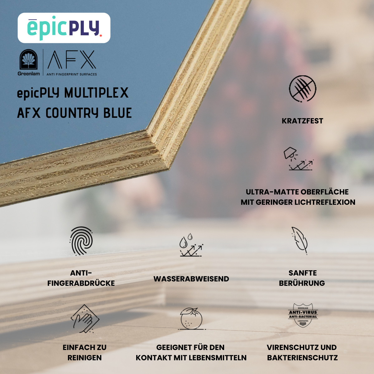 epicPLY Multiplex - AFX Country Blue